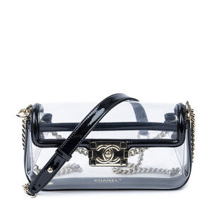 Chanel CC Medium Flap Transparent Bag